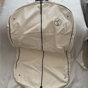 Hermes Cream Garment Bag